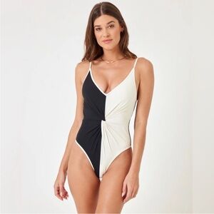 L*Space Devi Colorblock Swimsuit in Size Medium or Small NWT